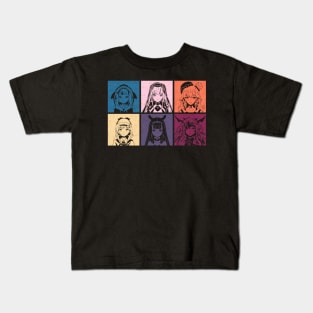 Holo EN Squares +1 Kids T-Shirt